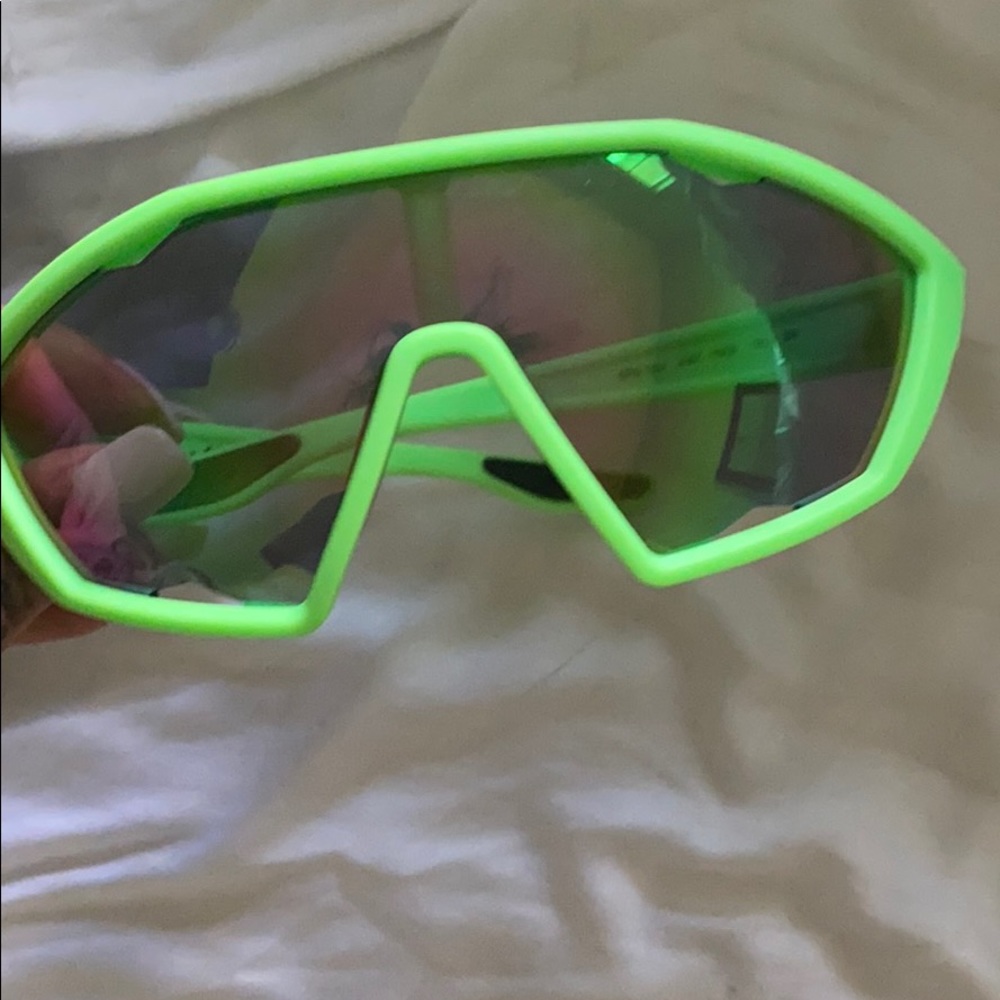 Prada neon sport sunglasses